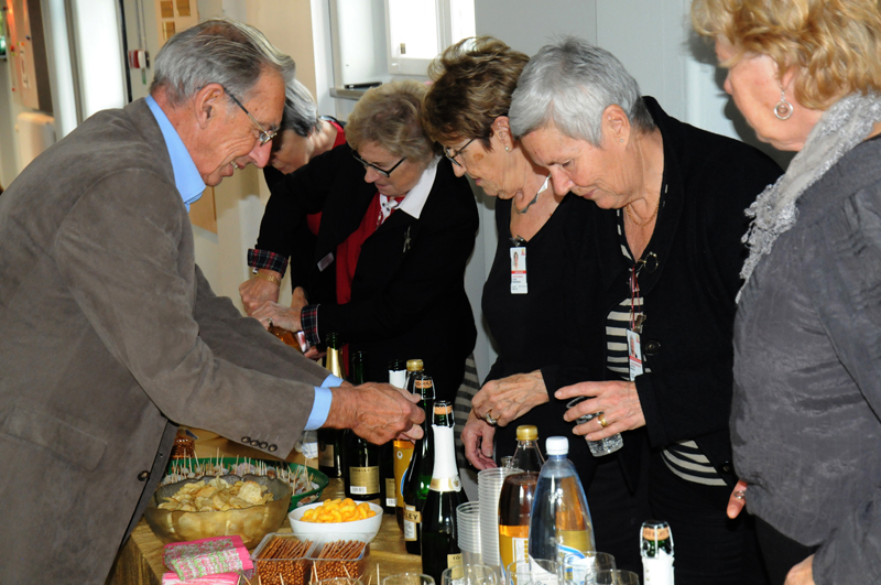 Förberedelser för vernissage